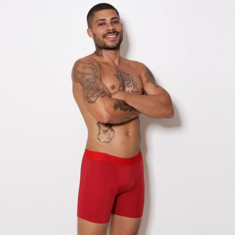 Cueca Boxer Ciclista Romantic Liso