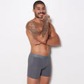 Cueca Boxer de Microfibra Comprida