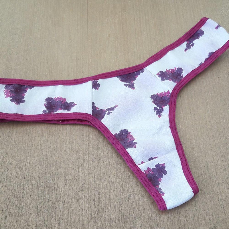 Tanga Fio Básica Estampada