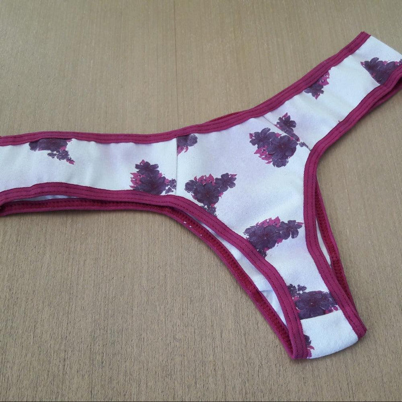 Tanga Fio Básica Estampada