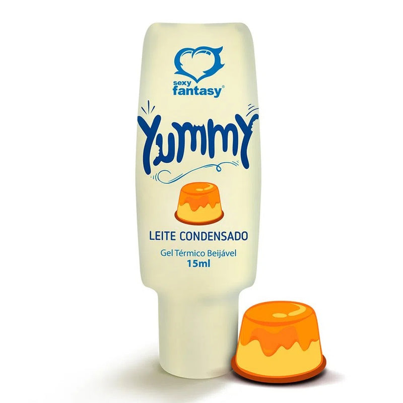 Yummy Leite Condensado Gel Lubrificante Térmico Beijável