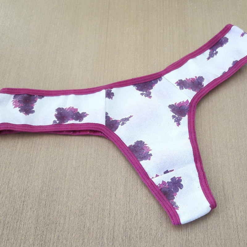 Tanga Fio Básica Estampada