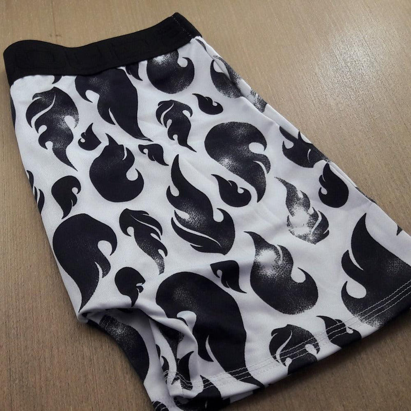 Cueca Boxer Estampada Comprida