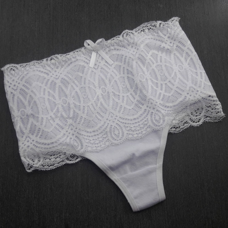 Calça Fio Marly em Cotton e Renda