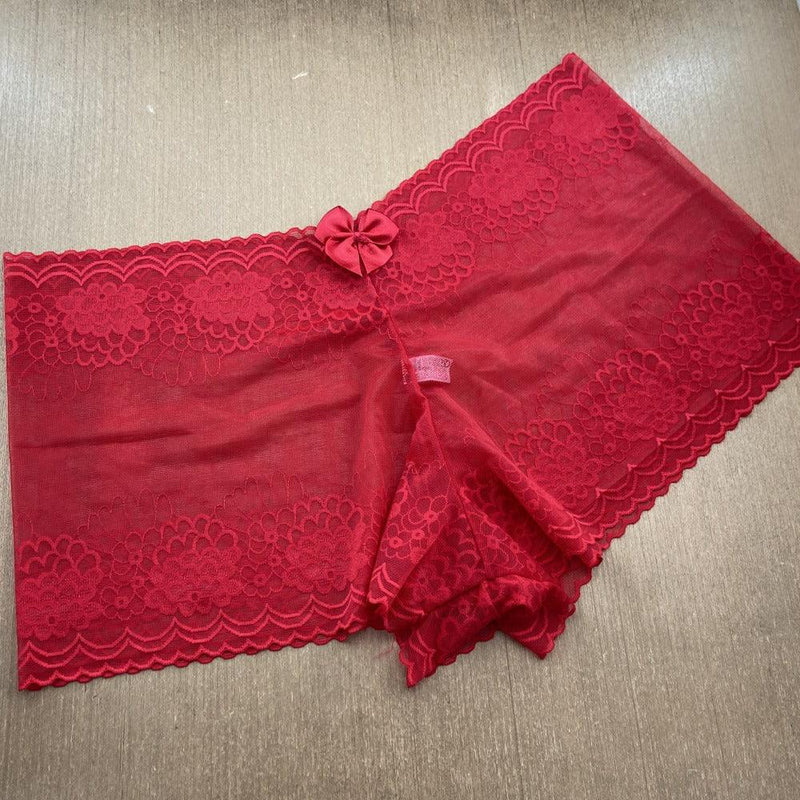 Caleçon Renda Plus Size